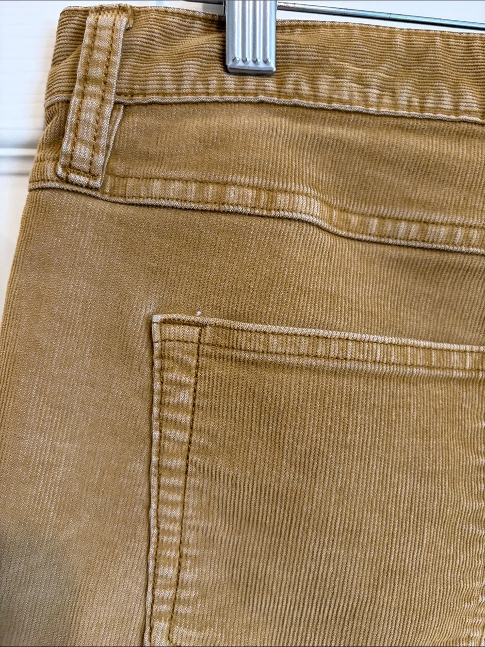 Carve Designs Oahu Women's Tan Raw-Hem Corduroy Shorts 5”